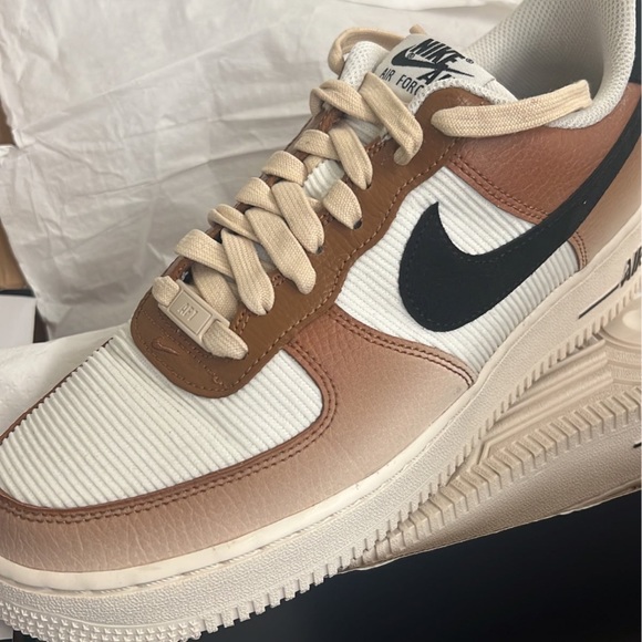 SOLD ! Nike Air Force 1 Air Ale Brown WMNS 10 - Picture 8 of 11